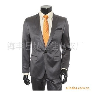 供应商务修身西装 男式西服套